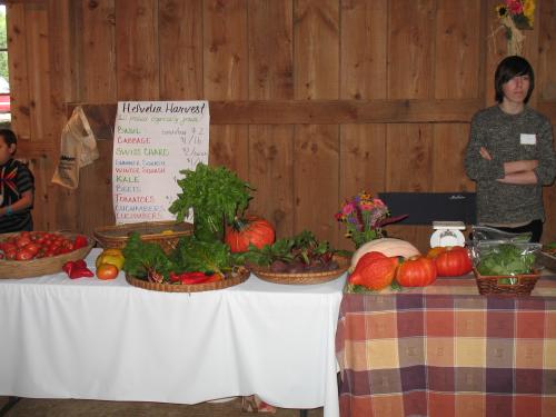 Local Helvetia produce for sale